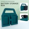 Portable Lithium Battery Storage Rack Handheld Storage Basket Battery Mount Holder Battery Portable Stand for Makita 18V Battery