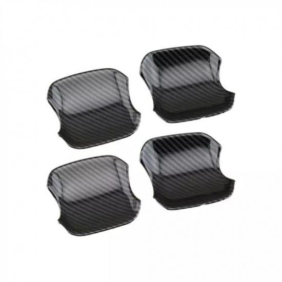 For Subaru Forester 2019-2024 ABS Carbon Fiber Outside Door Bowl Cup Cover Trim