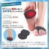 SUPORYA Foot Protection Metatarsal Sesamoid Bone Protection Foot Foot Foot Big Toe Easy to Put On and Take Prevents Beautiful For Going L Pads, Pads,