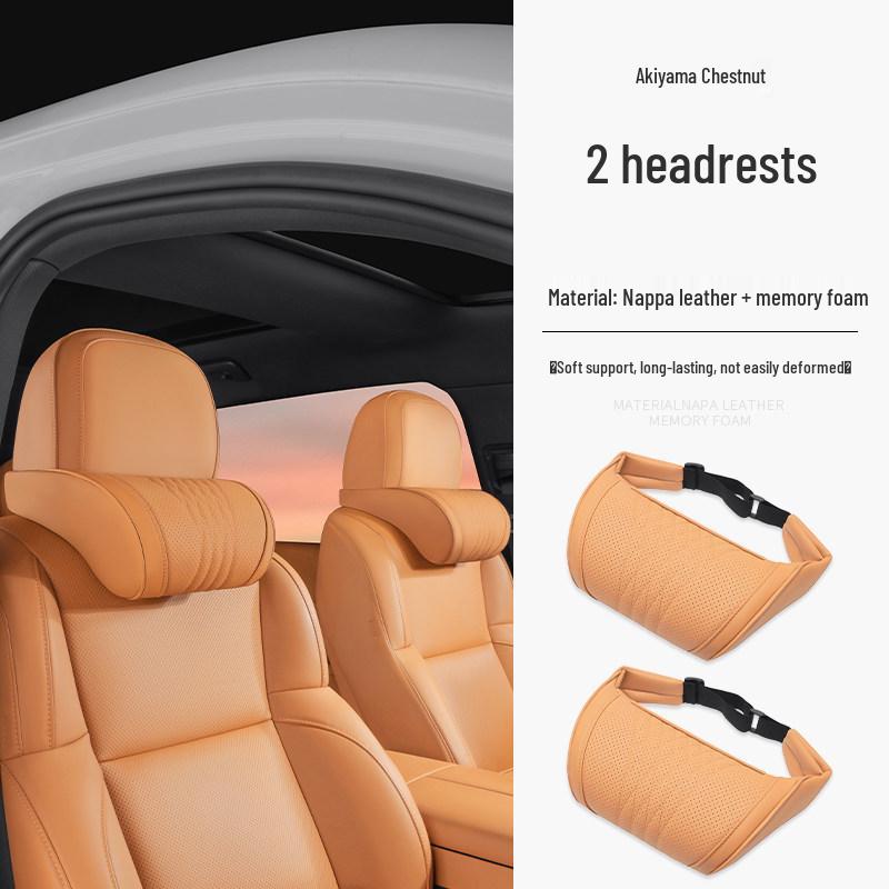 Xpeng P7/P5 Headrest Neck Pillow & Lumbar Support Cushion for Comfort in Car Interior