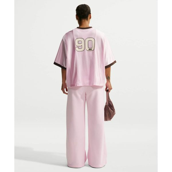 Nike Sportswear Letter Logo V-Neck Mesh