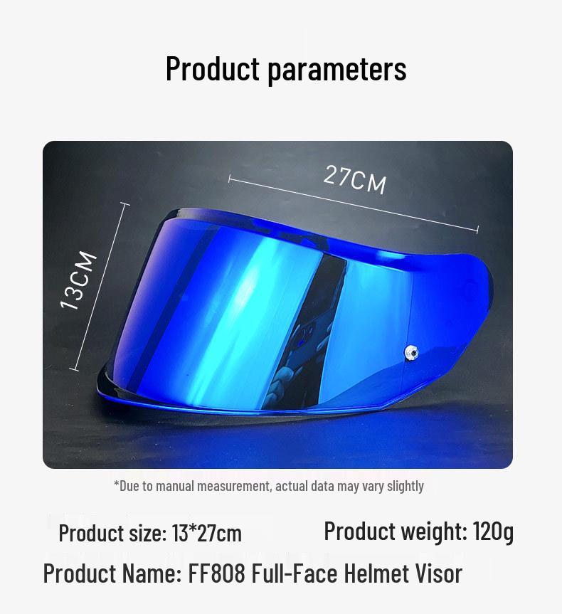 FF808 Full-Face Helmet with Explosion-Proof Sunshade and Night Vision Lens