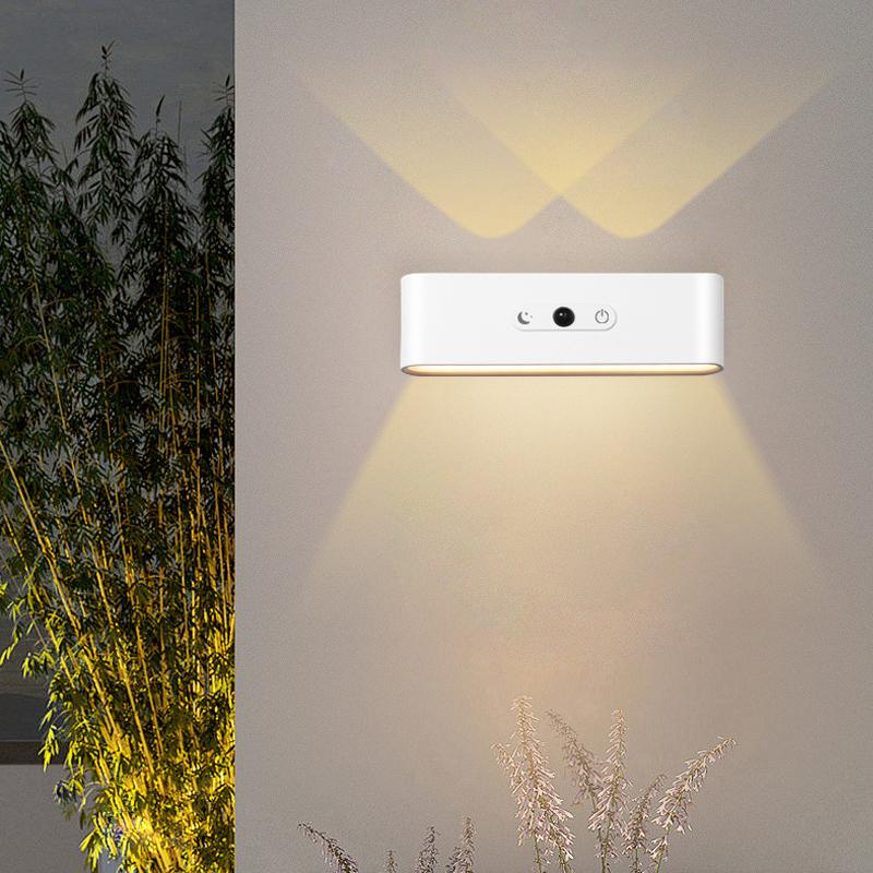 Led Wall Lamp Touch Control Motion Sensing 360 Rotatable USB Recharge Wireless Portable Night Light for Bedroom Reading Lamp