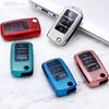 Carbon Fiber Car Key Bag Full Cover Fob Shell Key Case for VW Volkswagen Polo Tiguan Passat Golf Jetta Lavida Skoda Octavia
