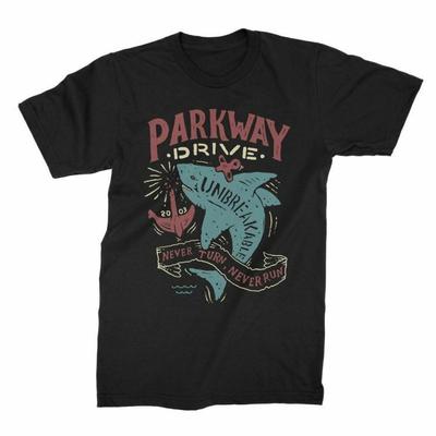 PARKWAY DRIVE Never Run Kings Road Unisex T-shirt