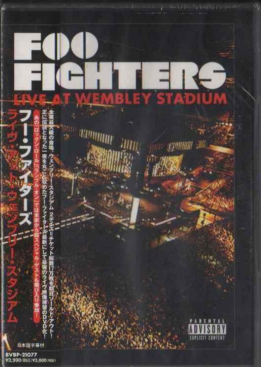 

DVD FOO FIGHTERS - Live At Wembley Stadium BVBP21077PROMO Roswell Records 2009 Japan ObiRock Used