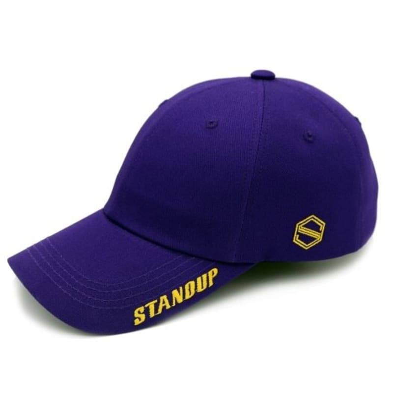 

STANDUP Visor Standup Yellow Purple Ball Cap LITE FIT