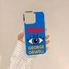 1984 George Orwell Phone Case For IPhone 17 Air 16 15 14 13 12 11 Pro Pro Max Plus Transparent Soft Cover