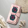 Gothic Skull Astronaut Print Long Wallet Fashion Casual Multi Slot Card Holder Purse