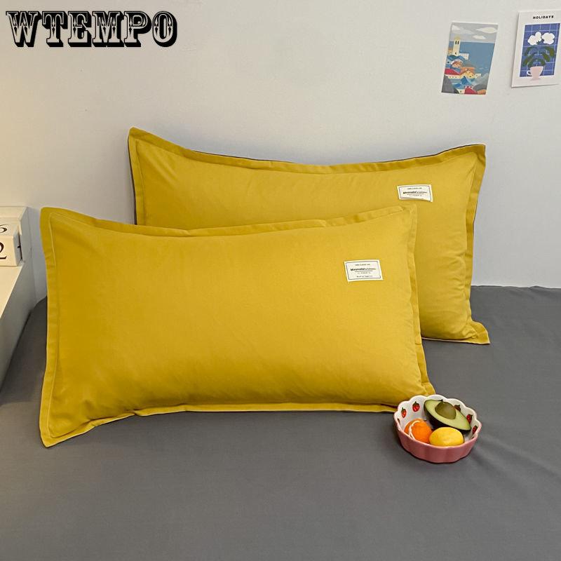 2PC Pillowcase Comfortable Pillow Cover Pillowcase For Bed Single Pillow Covers Adult Pillowcase Pillow Cases