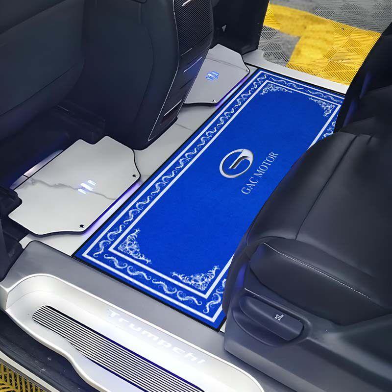 GAC Group Trumpchi GM8 Legend M8 Master Edition Master Lingxiu Edition Dedicated Business Car Floor Mat Welcome Doormat Middle Row Blue