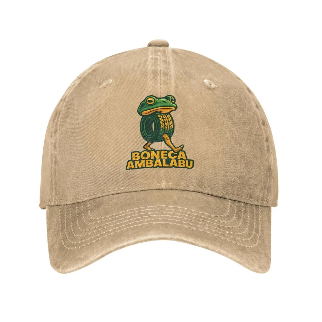 Boneca Ambalabu Brainrot Sun Baseball Cap Funny Frog Tire Unisex Print Hip Hop Hats Summer Fashion Hiking Fishing Snapback Cap