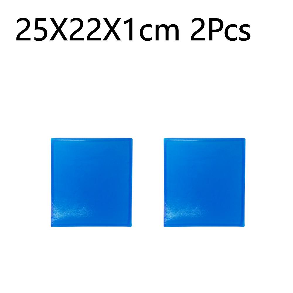 1-2PCS Gel Cushion Ice Cold Sheet Motorcycle Cushion Motorcycle Seat Gel Pad Comfortable Shock Absorption Tool Accessories
