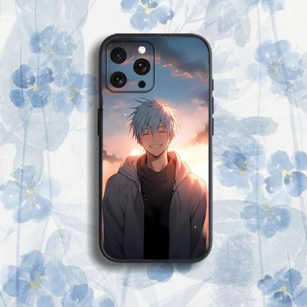 K-Kuroko's B-Basketball  Phone Case For iPhone 17,16,15,14,13,12,Pro,Max,Plus,E,SE4,Air,Mini Black Soft Box