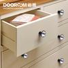Dooroom Brass Furniture Handles Crystal Wardrobe Dresser Cupboard Cabinet Door Drawer Shoe Box Pulls European Light Luxury Knobs