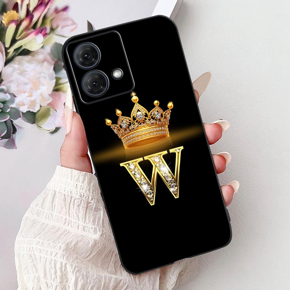 For Motorola Moto G84 Case XT2347-1 New Luxury Letters Cover Soft Silicone Phone Case For Moto G54 G 84 MotoG54 MotoG84 5G Shell