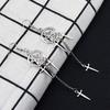 Women's Drop Dangle Earring Five-pointed Star Pendant Sacred Black Sword Gothic Jewelry Earring for Women Teens Girls