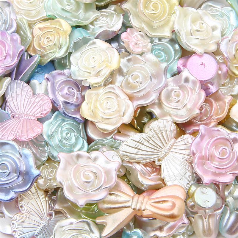 

20 г/пакет 10-29 мм, полимерные градиентные бусины из розовой смеси, браслет «сделай сам», ожерелье, серьги, аксессуары для изготовления ювелирных изделий 10-29mm 20g/bag