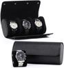 BetterJonny PU Leather Watch Fits 3 Display Case for Men and with Removable for Home and Display Case, Watches, Women, Pillow, Storage, Travel,