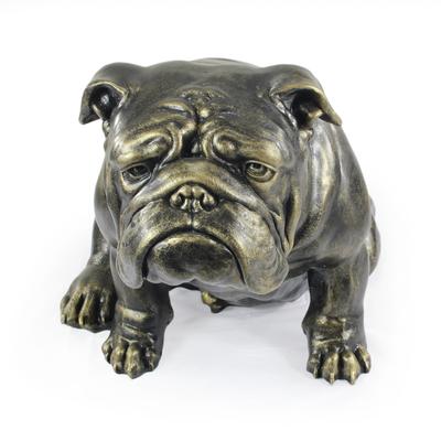Bulldog, English Bulldog, British Bulldog - Life-size Dog Statue, 1:1 Scale Figure, Statue for the Garden by