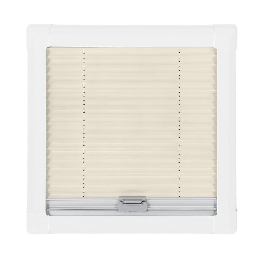 14,8 x 14,8 Zoll Wohnmobilfenster mit Stützstange, Fliegengitter, Sonnenschutz, doppelwandig, abgerundete Ecken, Ausstellfenster für