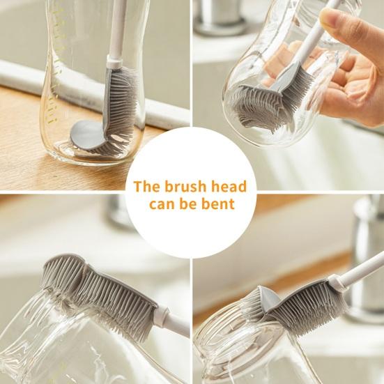 Pračka na šálky Užitečné Jemné štětiny Šetřící práci Nápoj Sklenice na víno Láhev na sklenice Čistící kartáček pro domácnost Potřeby pro domácnost