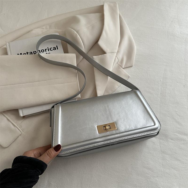 Chic Casual Small Shoulder Bag For Women In Stylish Solid Colors Perfect For Spring Summer Fashion