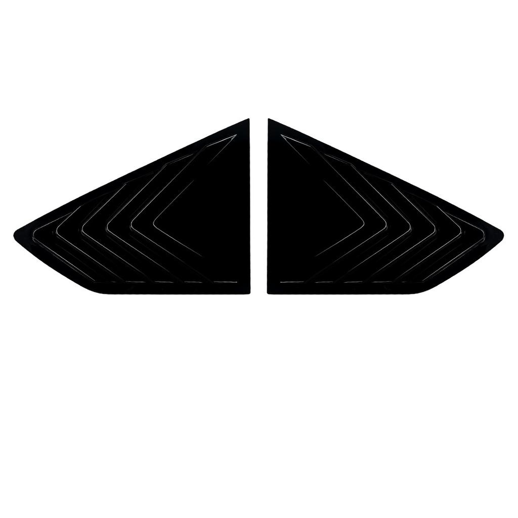 For BMW X6 G06 + Car Rear Window Side Vent Shutter Louver Cover Trim Sticker Car Accessories