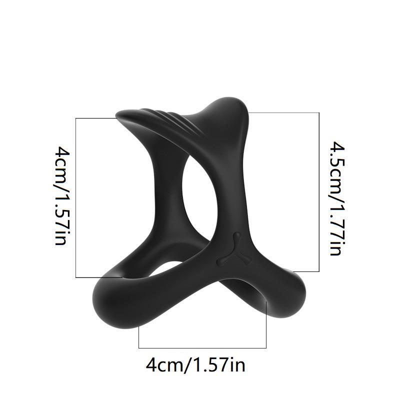 Bondage Penis Ring Sleeve Silicone Sex Toy Fors Men Delay Ejaculation Strong Erection Penis Extender