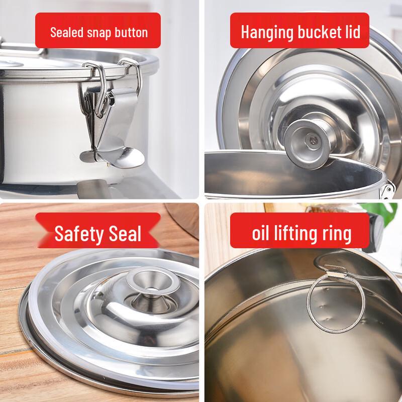 Shengjia Víceúčelová nádoba z potravinářské nerezové oceli 304