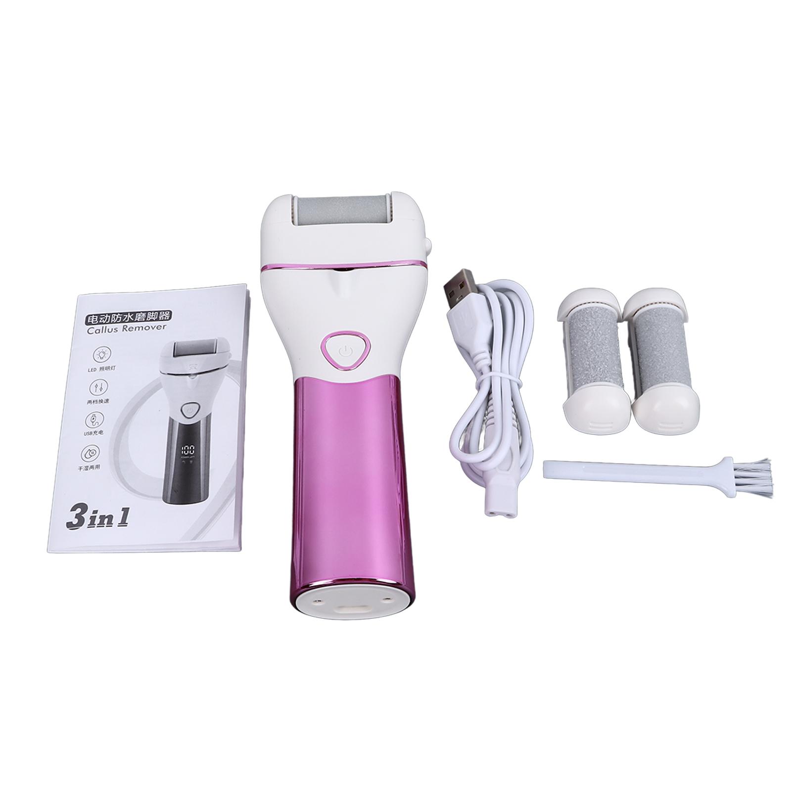 

Набор из 10 шт. электрических средств для удаления мозолей на ногах, автоматическая шлифовальная пилка для ног, инструмент для педикюра со сменной головкой розовый