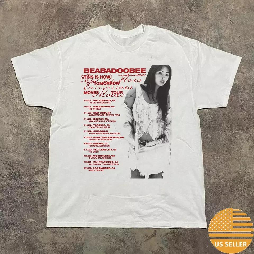Beabadoobee 2024 North American Tour T Shirt Full Size S-4XL Unisex T-Shirt M