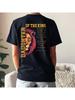 Men's & Women's King Lion's Daughter Illustration Christian Faith Unique Print Unisex 100% Cotton T-Shirt, Soft, All Season Casual