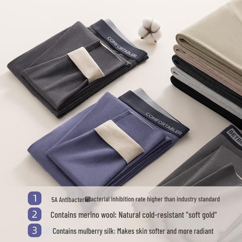 Modal Men's Brushed Thermal Long Johns