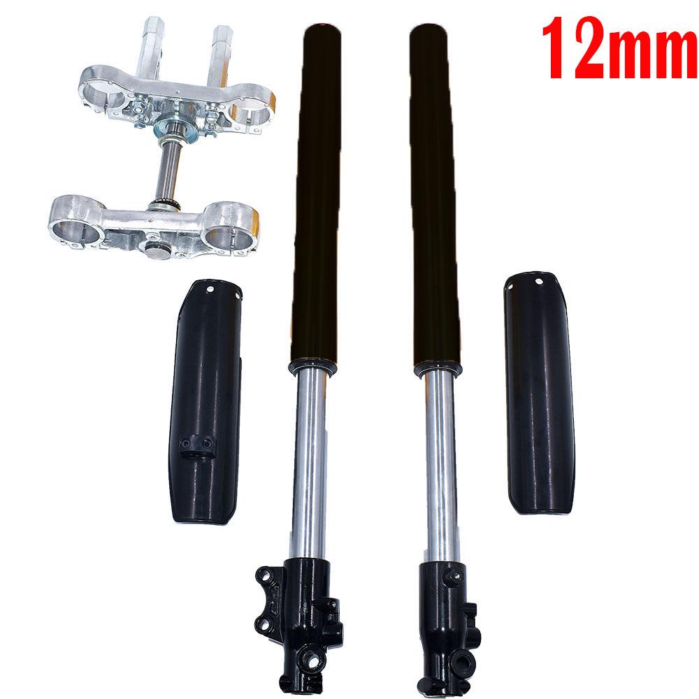 710MM Front Inverted Fork Shock Absorption 45MM/48MM with Device Upper and Lower Plate for Chinese Dirt Pit Bike CRF KLX