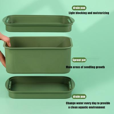 Bean Sprout Germination Pot Household Bean Sprouts Bean Sprouts Artifact Seedling Pot