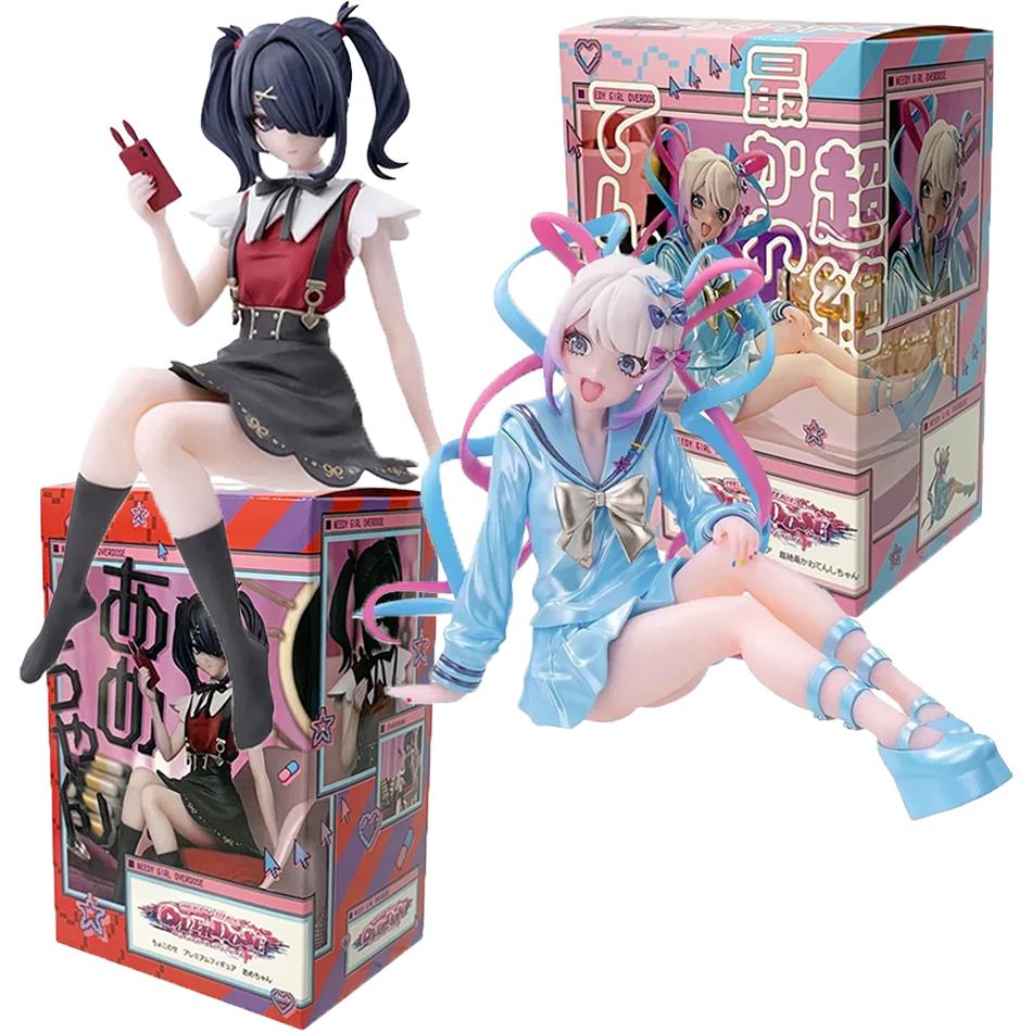 Chokonose Figura, PVC Anime Modelo Toy, Luminous Ornamento Presente, NEEDY GIRL OVERDOSE, Em estoque
