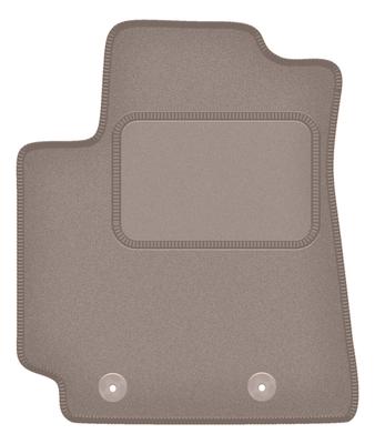 Beige Driver's Mat For: Hyundai I10 III Hatchback (2019-)
