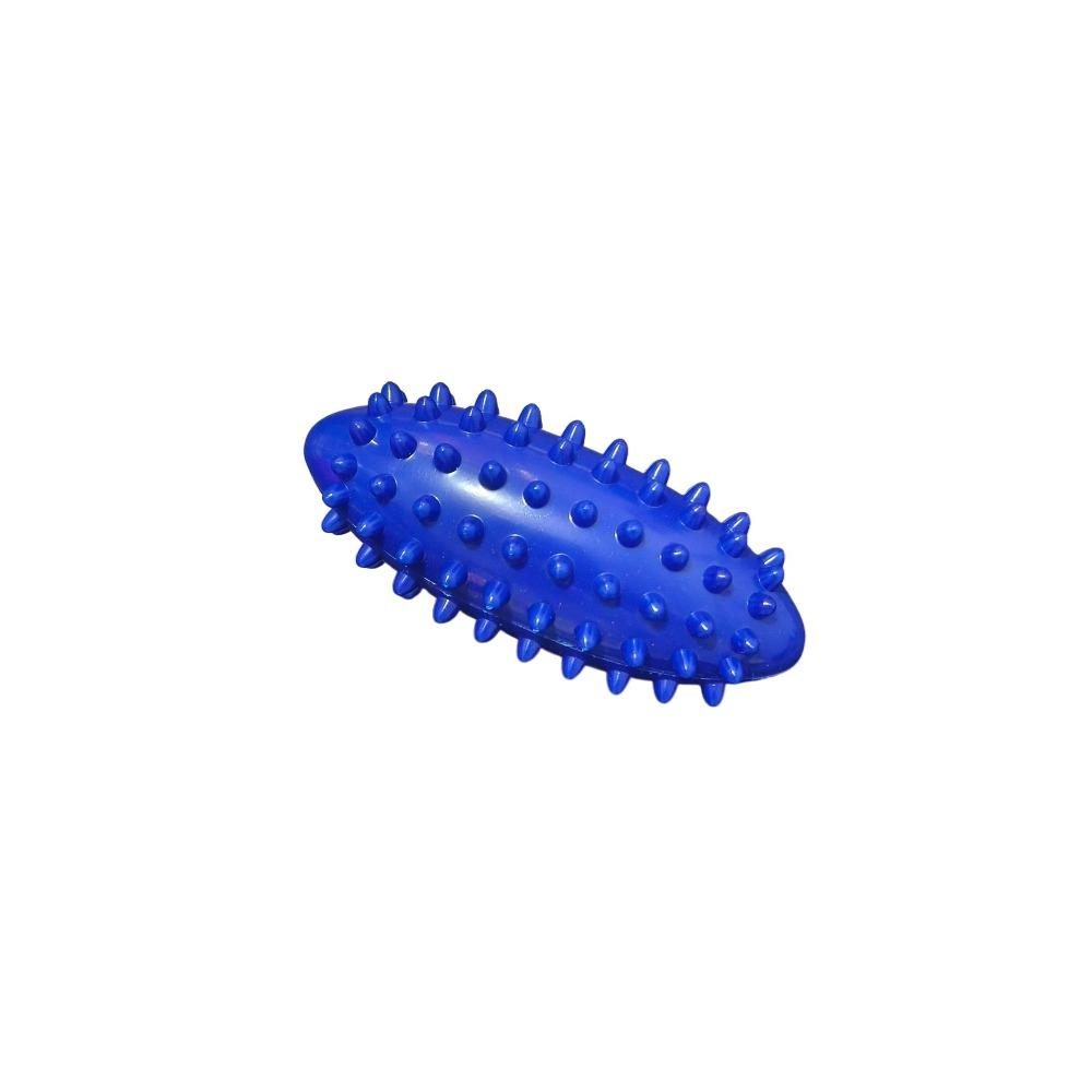 PVC Fascia Relax Massager Sea Cucumber Type Fasciitis Trigger Durable Foot Massage Ball синий