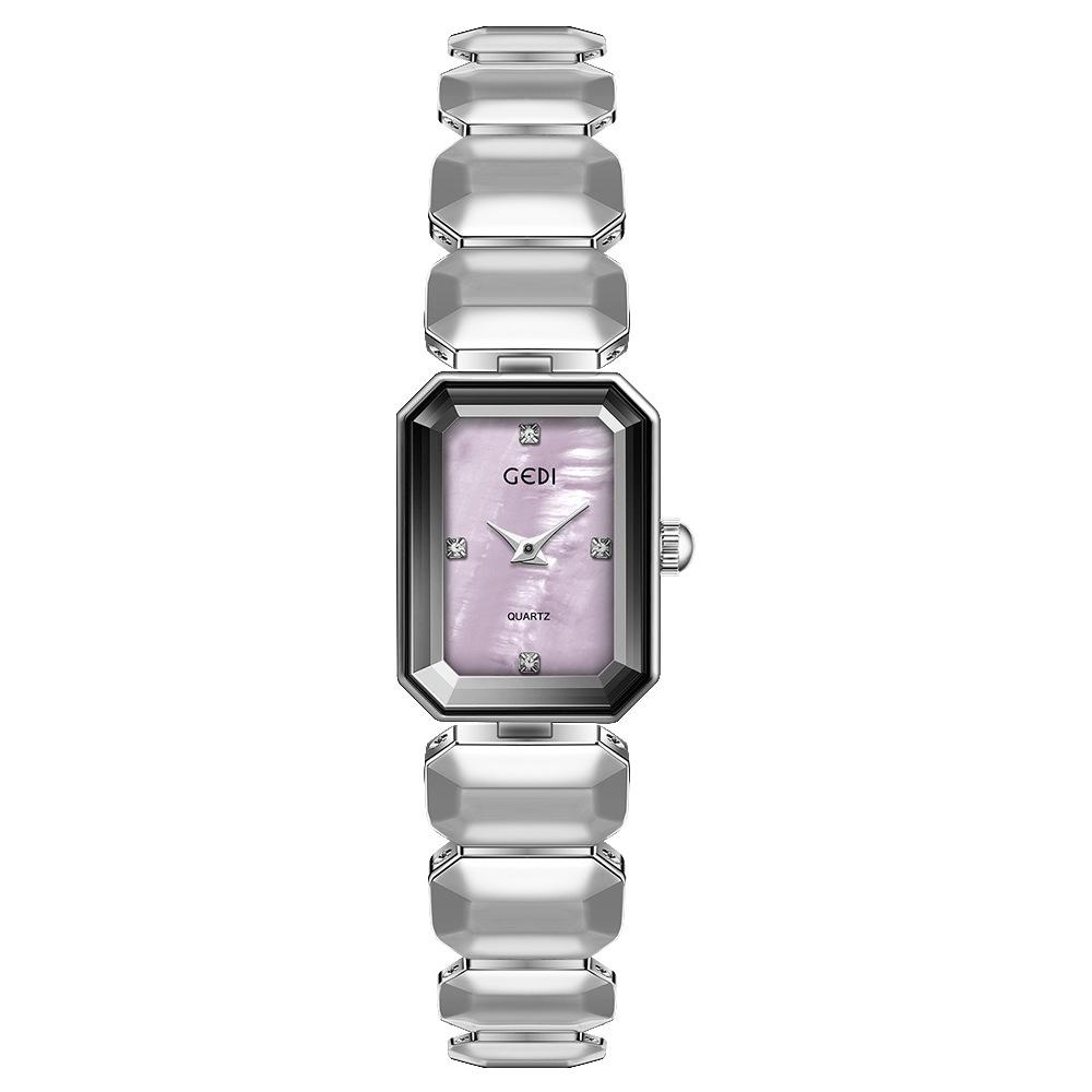 Watch Women'S Simple Women'S Quartz Watch Light Luxury Niche Small Rock Candy Birthday Gifts