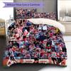 Sunderland AFC Player Pattern Bedding Home Decoration Birthday Gift ( 1 duvet cover + 2 pillowcase, without core),fan merchandise.