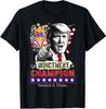 Trump 4 Time Indictment Champ 2024 Elections Gift Unisex T-Shirt