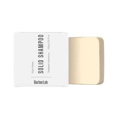 Solid Shampoo Style Peaks BarberLab 100 G