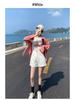 Women's 2022 High-Waist A-Line Denim Shorts: Summer Slimming, Versatile, Plus Size, Wide Leg