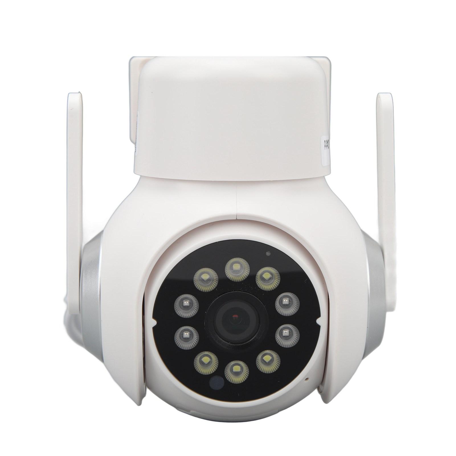 

Outdoor Camera IP66 2 Way Talk 110‑240V Full Color Night Vision WiFi Security Cameras for Park US Plug