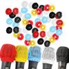 VIGSZTKL Disposable Microphone Covers 450 Pieces Multi-color Non-woven Fabric Noise Prevention Windproof Dustproof Anti-splash Microphone Cover for