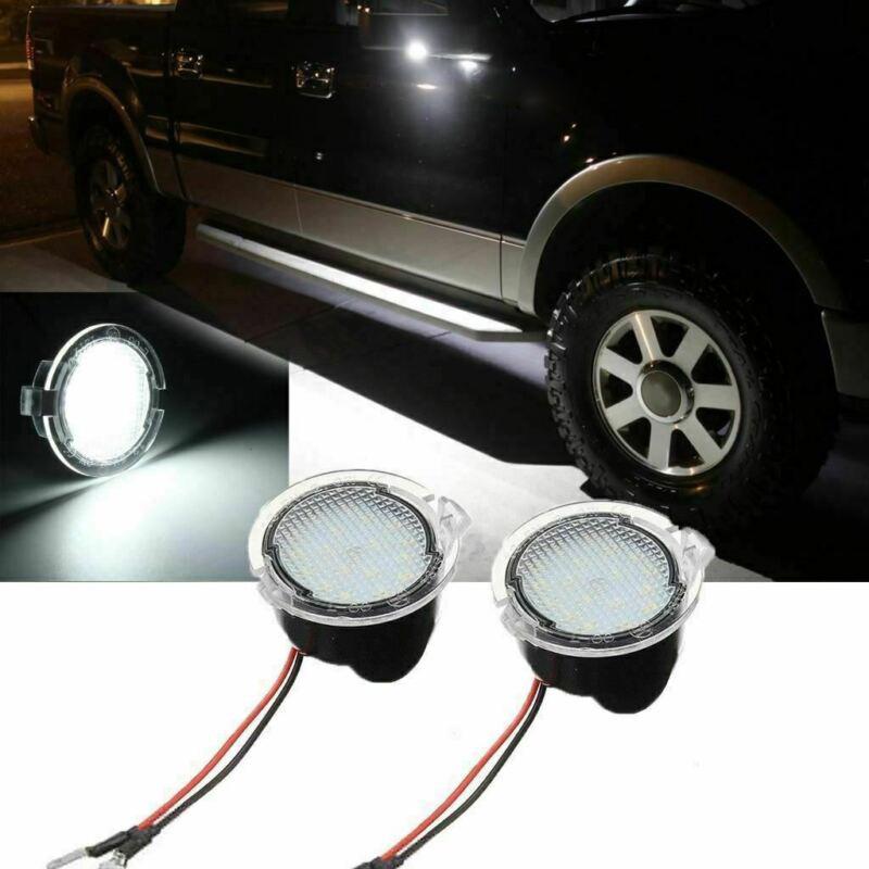 2x Auto Upgrade LED Seitenspiegel Pfützenlicht für Ford Edge Mondeo Explorer Taurus