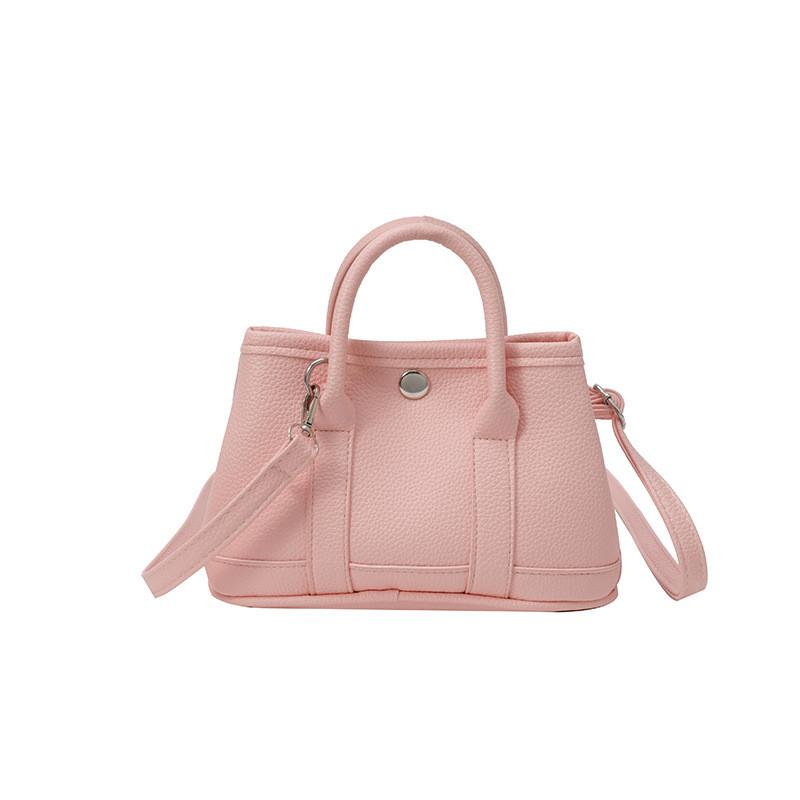 Leather Solid Color Single Shoulder Crossbody Bag Handbag Women Fashion Gift