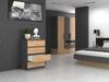 Malwa M4 70 Chest Of Drawers - Anthracite / Artisan