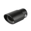Universal Car Exhaust Muffler Tip Round Stainless Steel Car Tail Rear Chrome Round Exhaust Pipe Tail Muffler Tip Pipe
